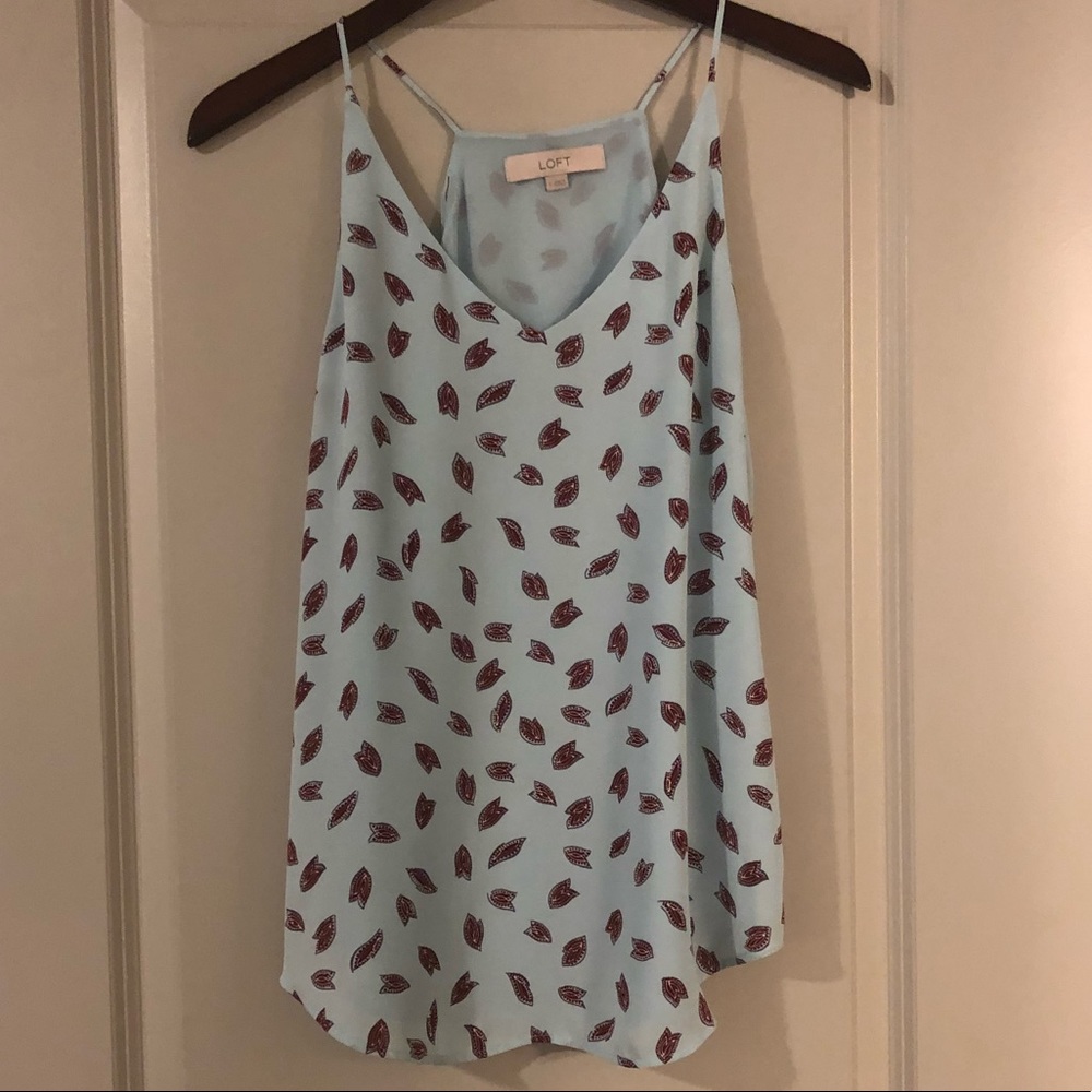 Light Blue Patterned Cami